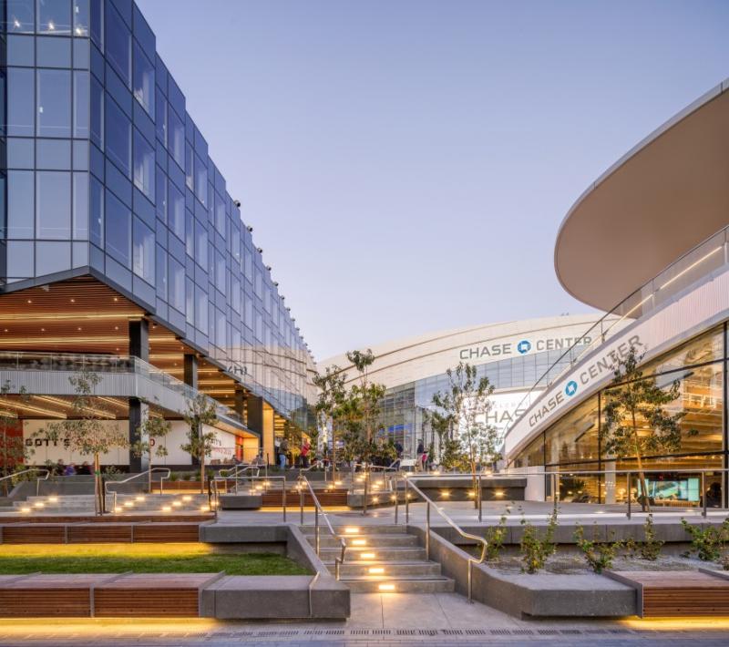 Chase Center & Golden State Warriors Stadium —Credit: Jason O’Rear 