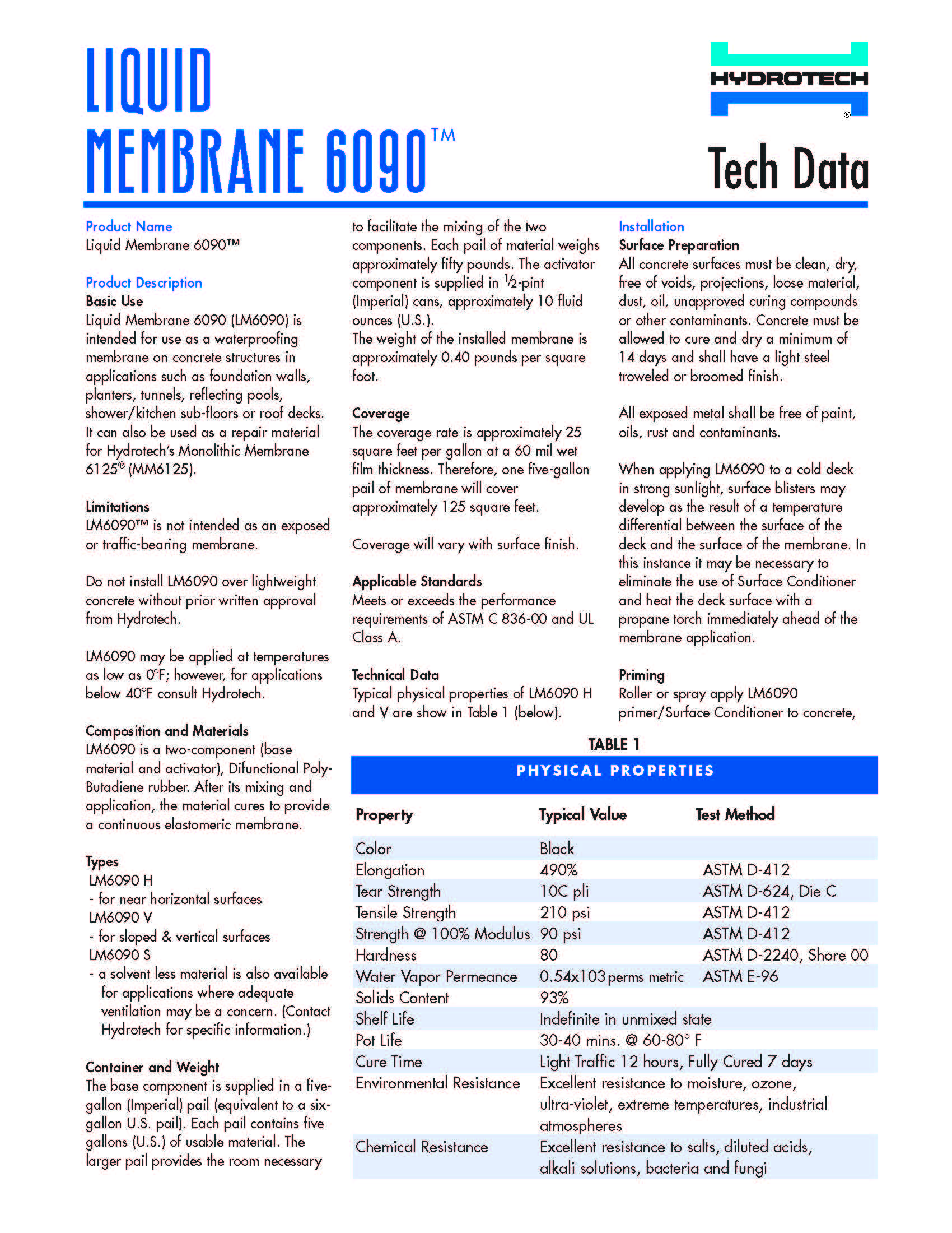 Liquid Membrane 6090