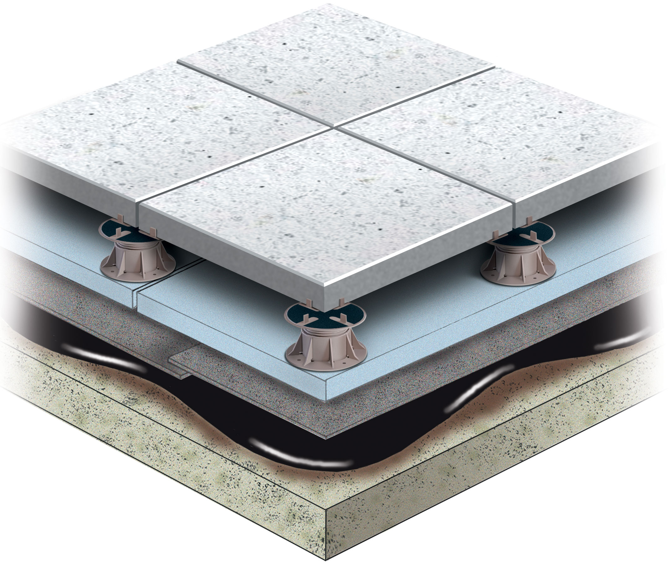 Protected Membrane Roofing Ballast Options American Hydrotech, Inc.