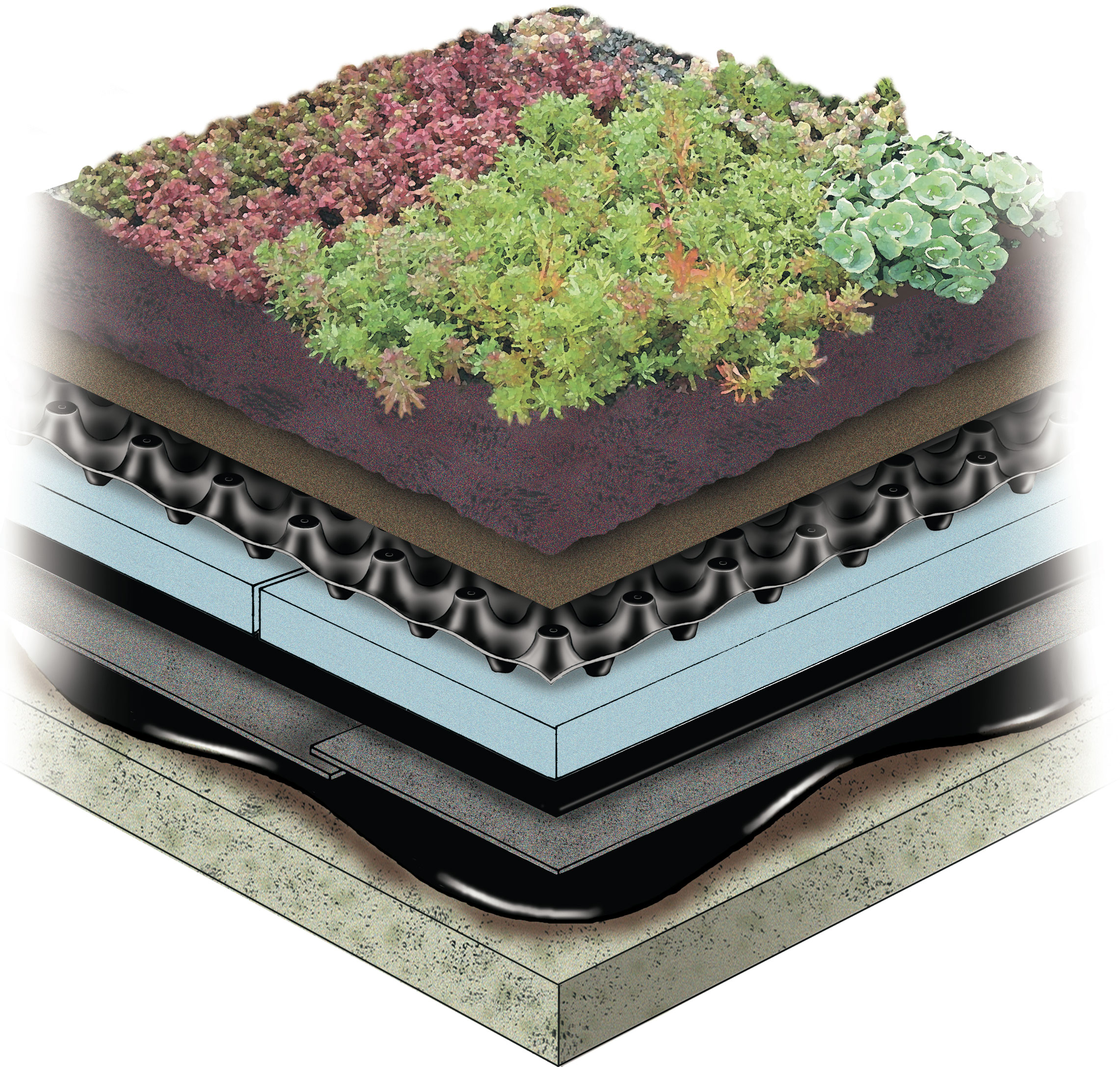 Protected Membrane Roofing Ballast Options American Hydrotech, Inc.
